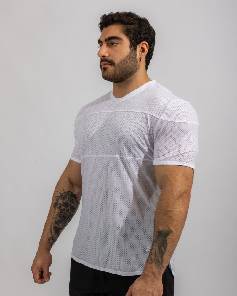 Reps Mesh Tee - White