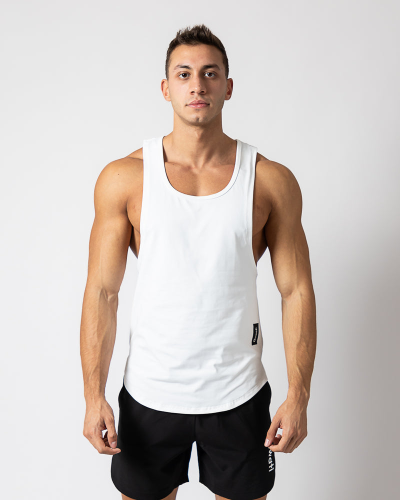 Icon Training Tank-White