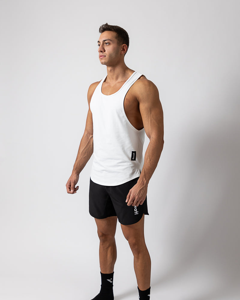 Icon Training Tank-White