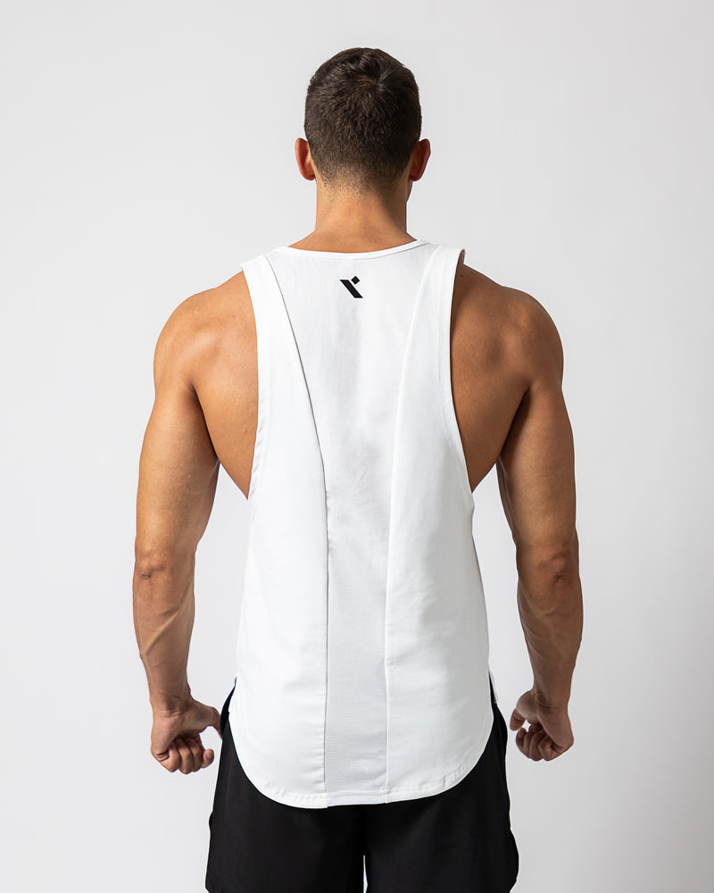 Icon Training Tank-White