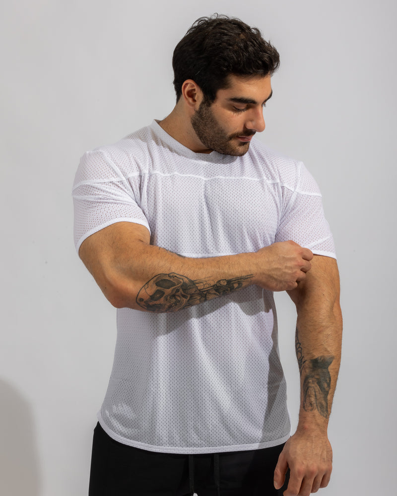 Reps Mesh Tee - White