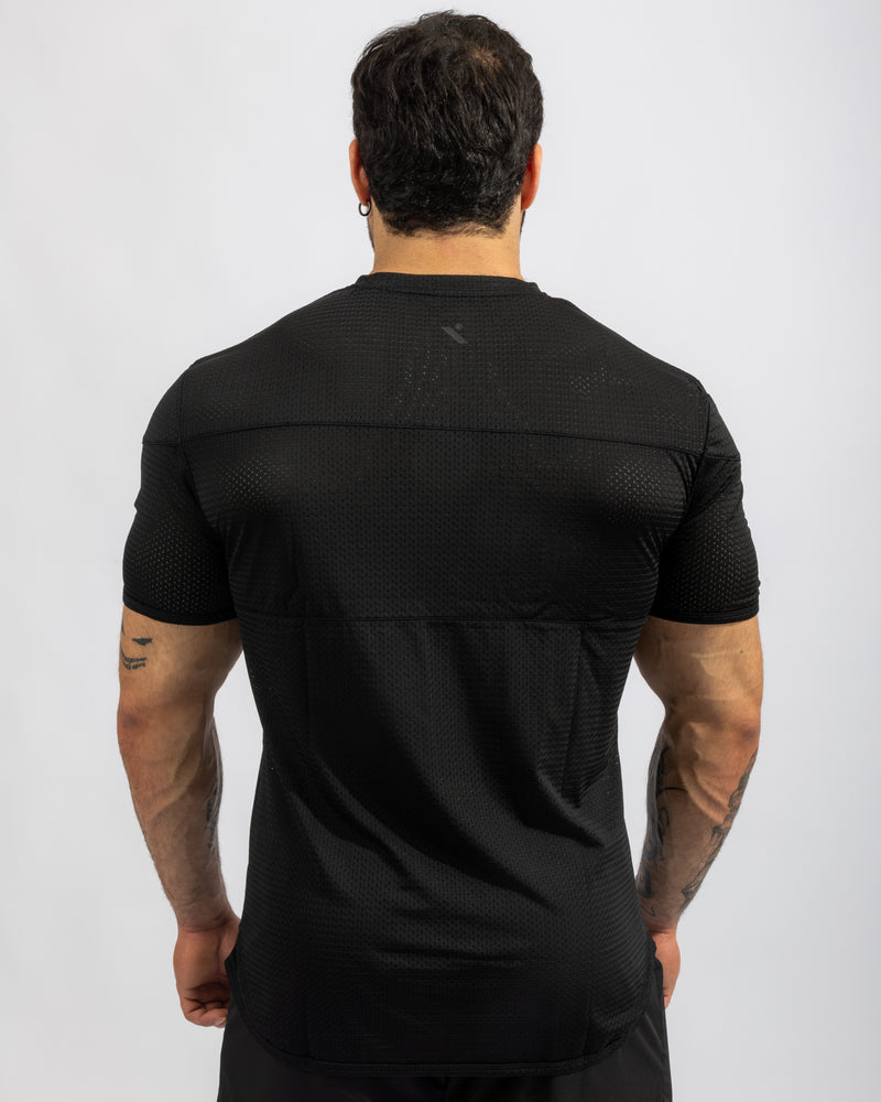 Reps Mesh Tee - Black