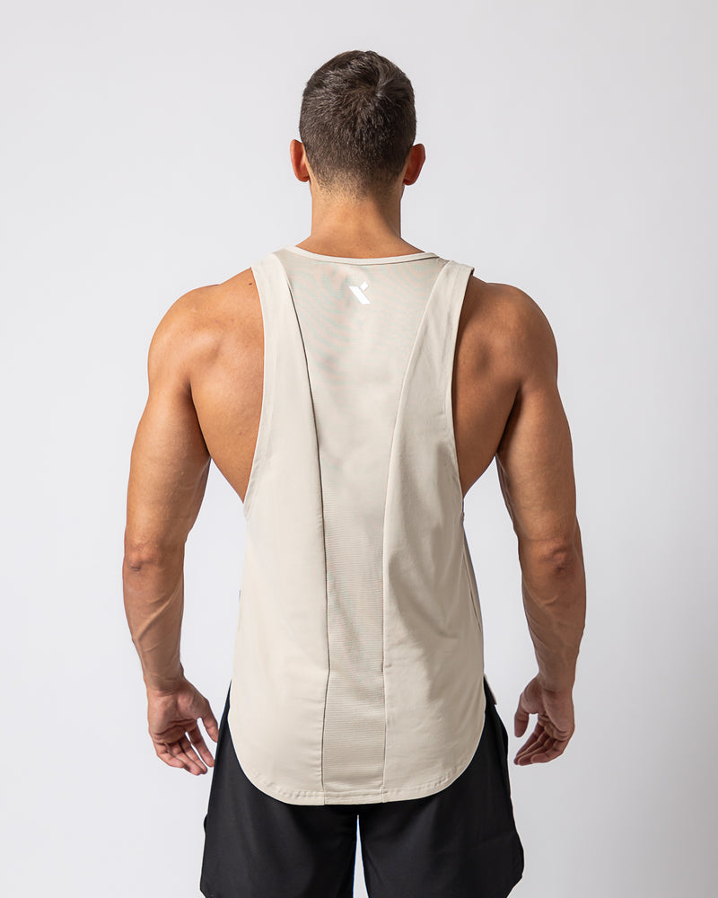 Icon Training Tank-Light Khaki