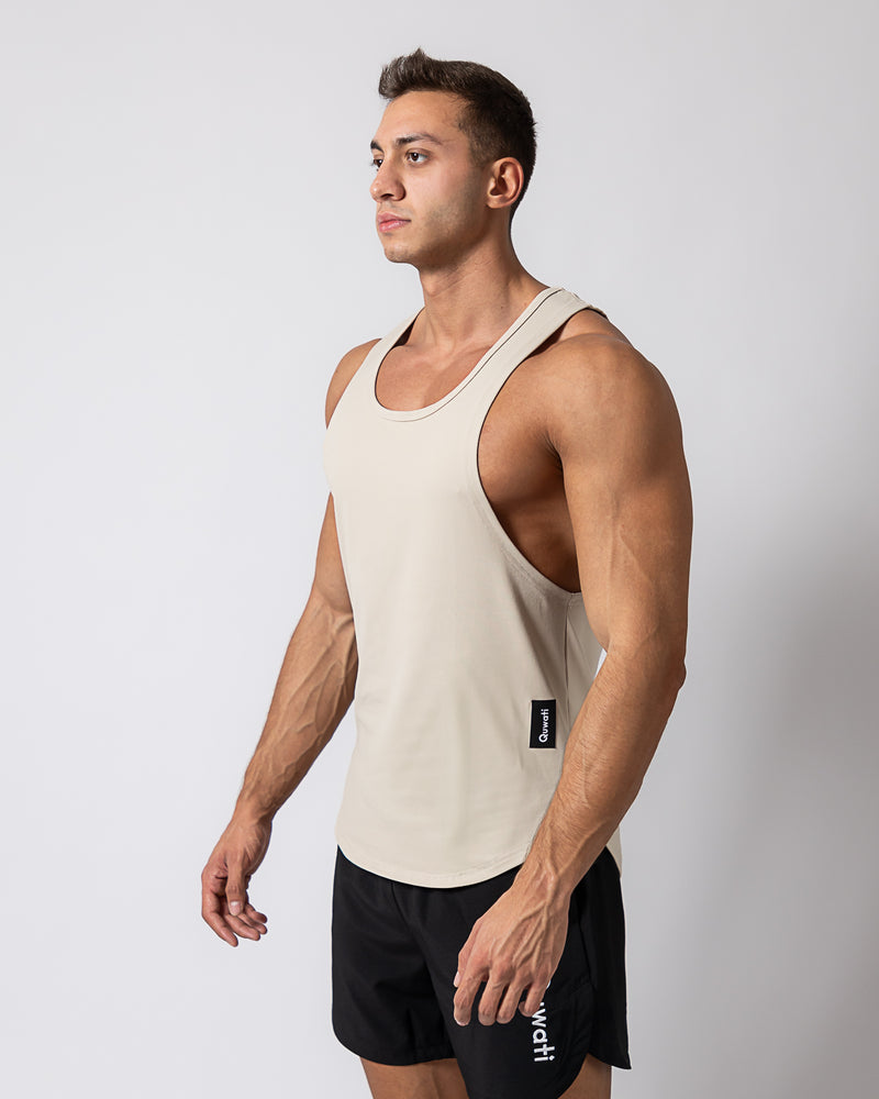 Icon Training Tank-Light Khaki