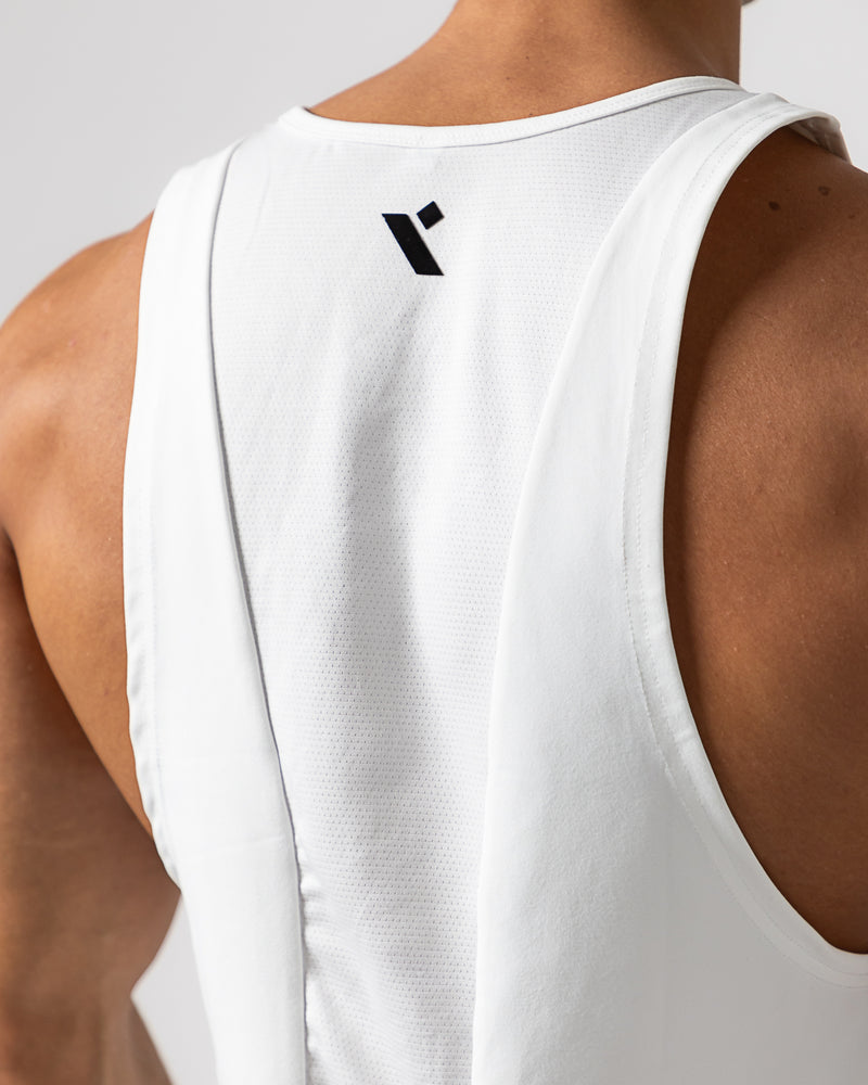 Icon Training Tank-White