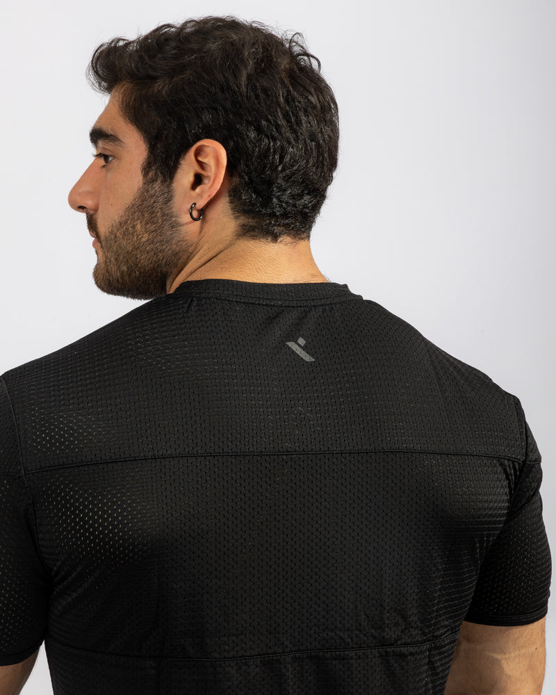 Reps Mesh Tee - Black