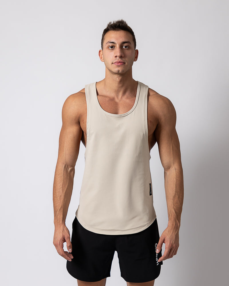 Icon Training Tank-Light Khaki