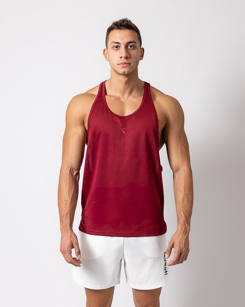 Icon Pro Stringer-Wine Red