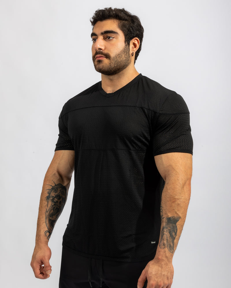 Reps Mesh Tee - Black