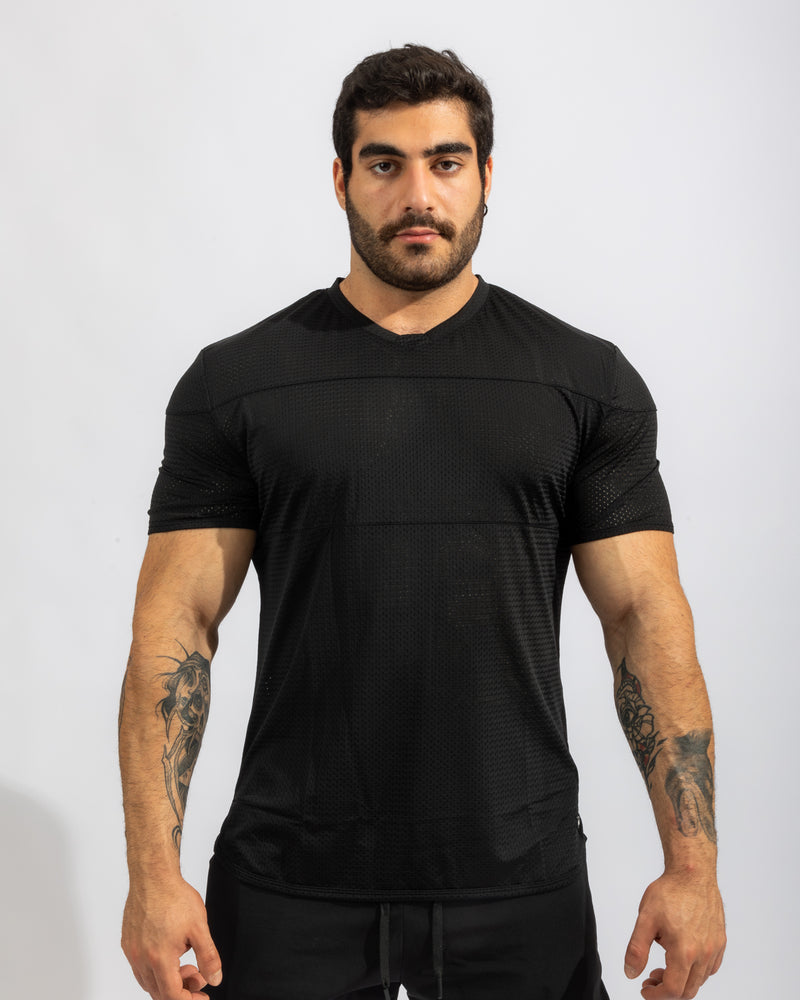 Reps Mesh Tee - Black