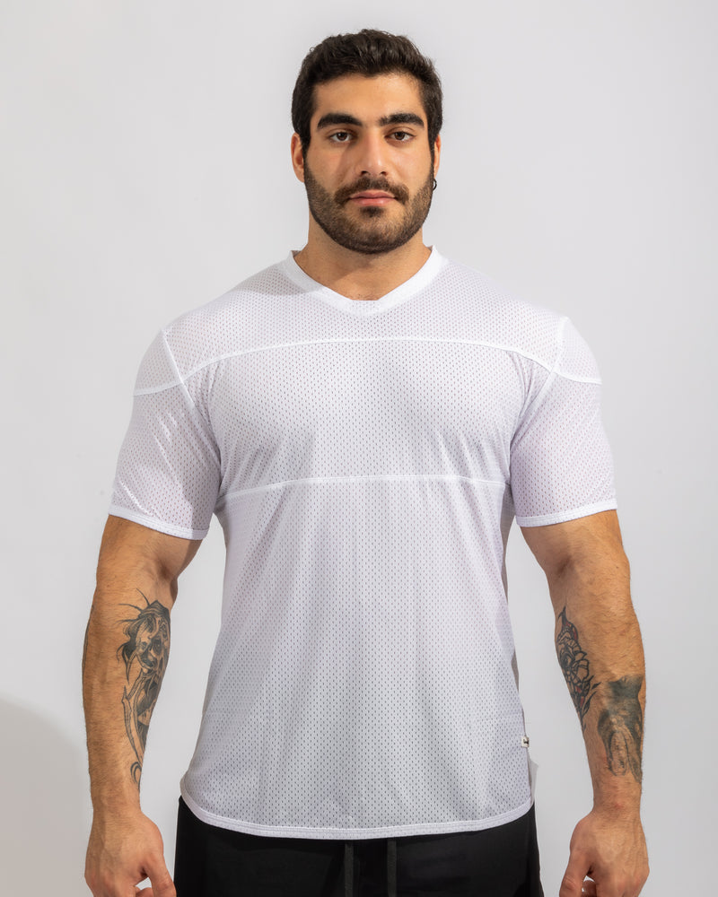 Reps Mesh Tee - White