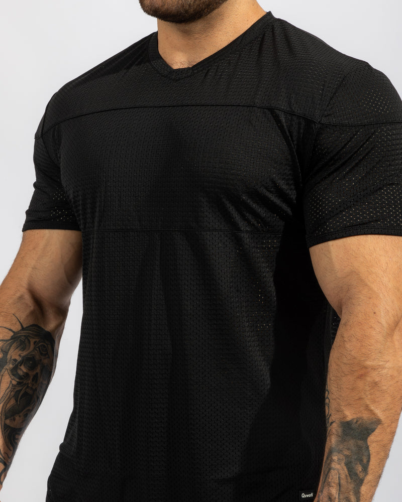 Reps Mesh Tee - Black