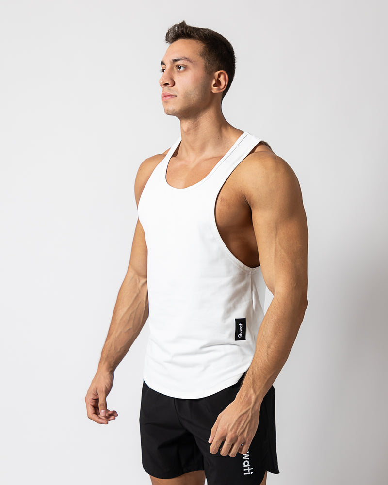 Icon Training Tank-White