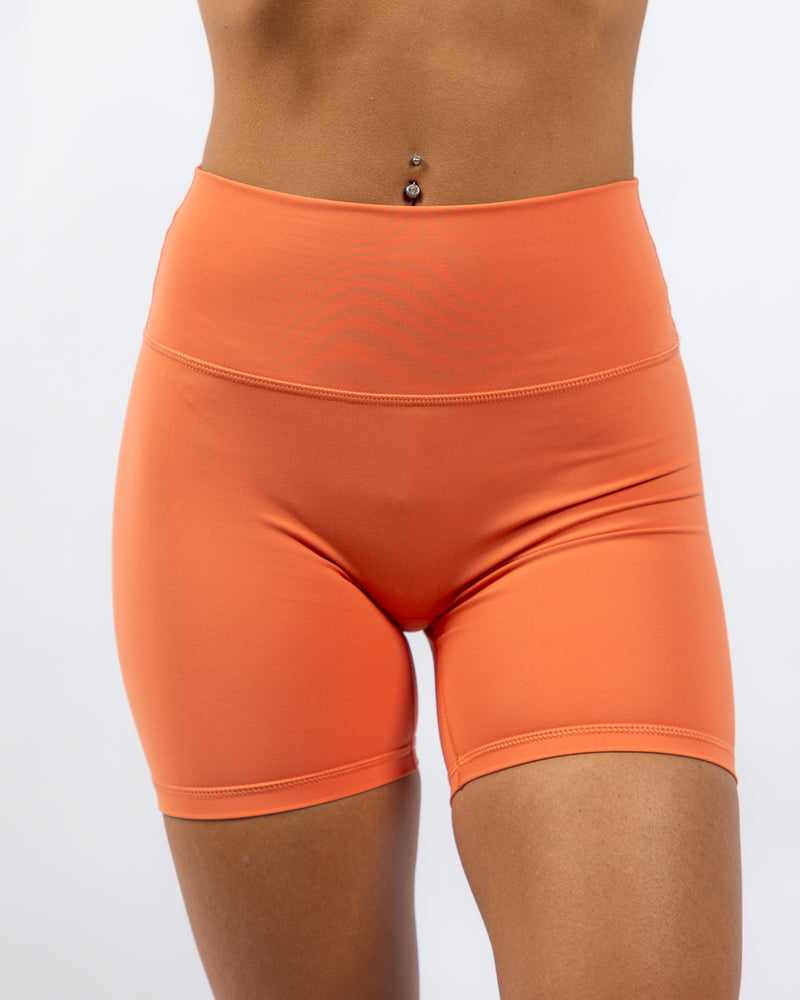 Power Cycling Shorts - Coral