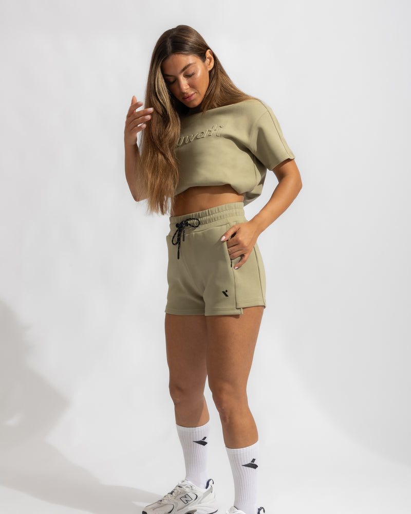Shield Women Half Sleeve Pullover - Light Green