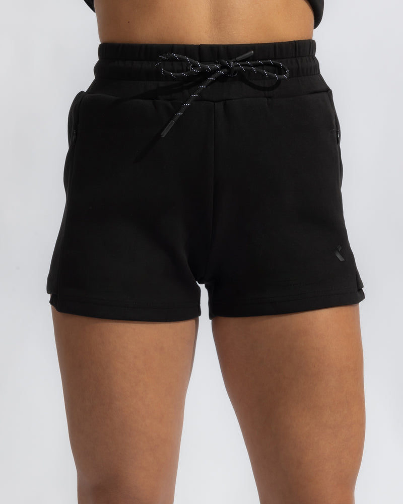 Shield Women Shorts - Black