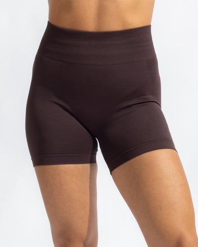 Seamless Shorts - Black Coffee