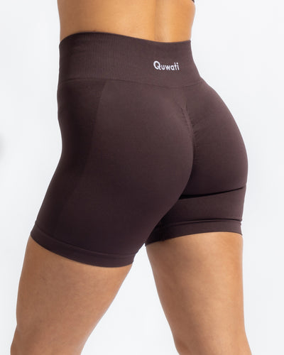 Seamless Shorts - Black Coffee