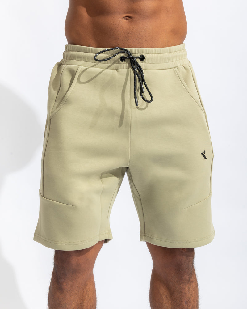Shield Men Shorts - Light Green