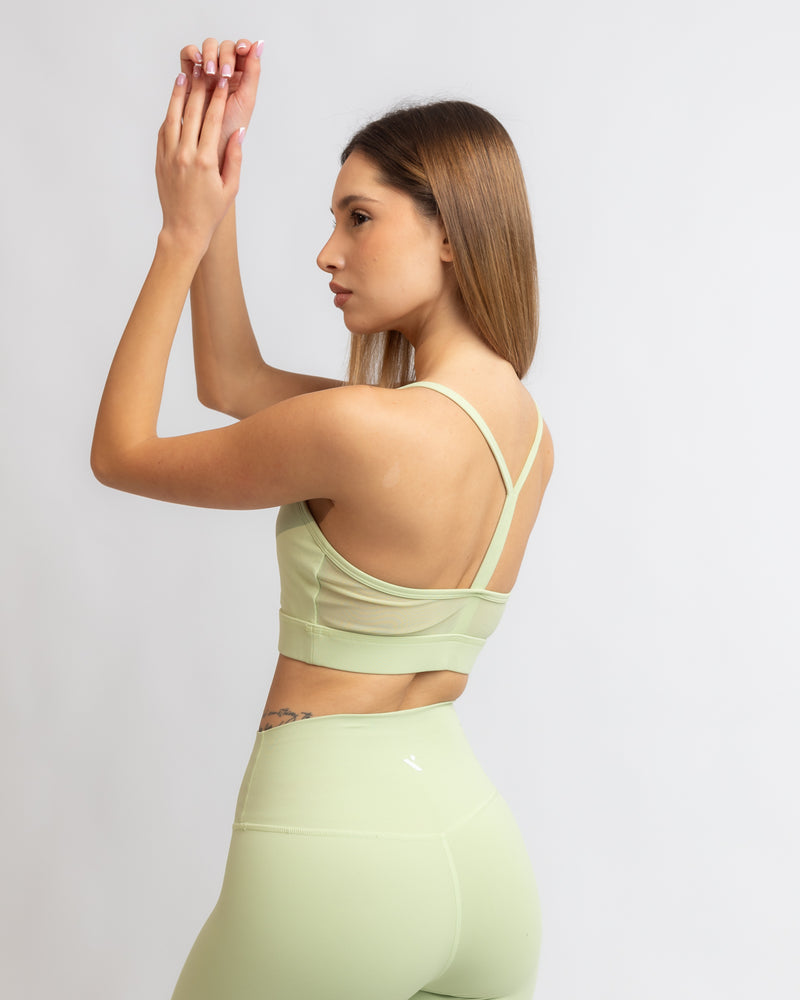Basic Power Bra - Light Green