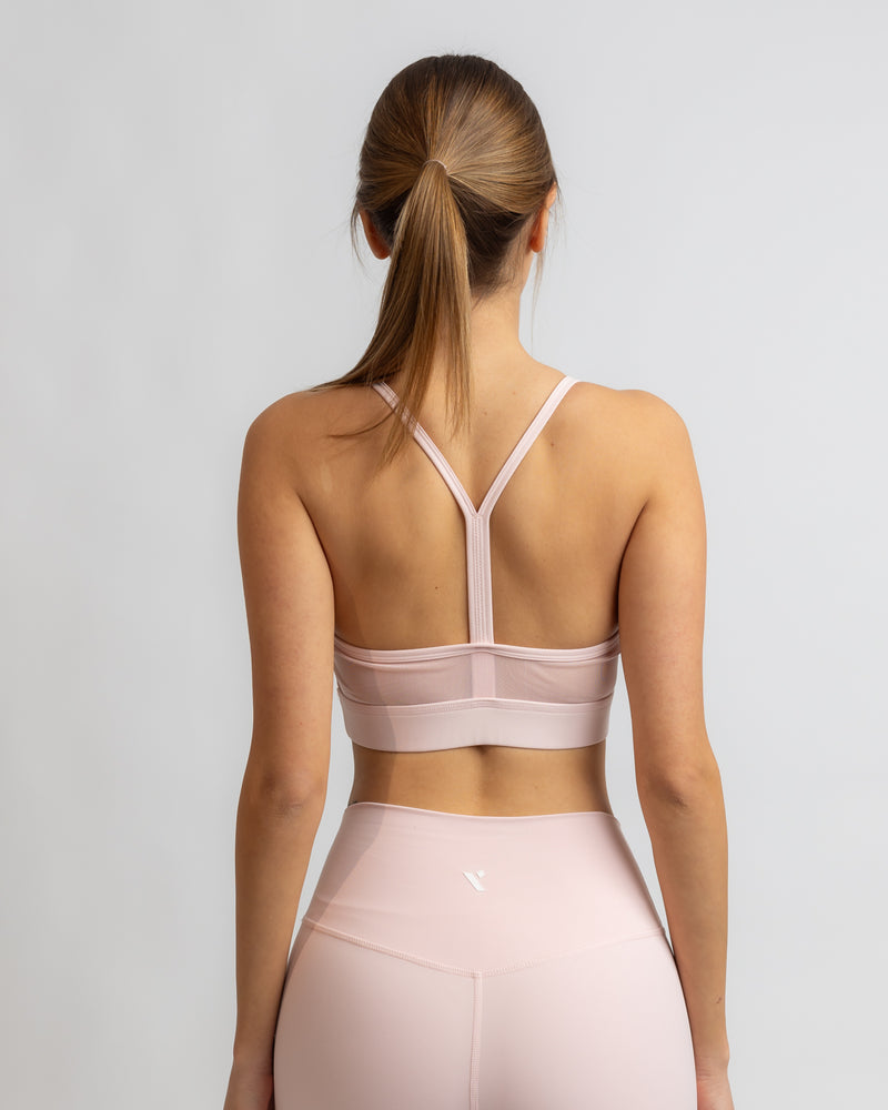Basic Power Bra - Rosy Cloud