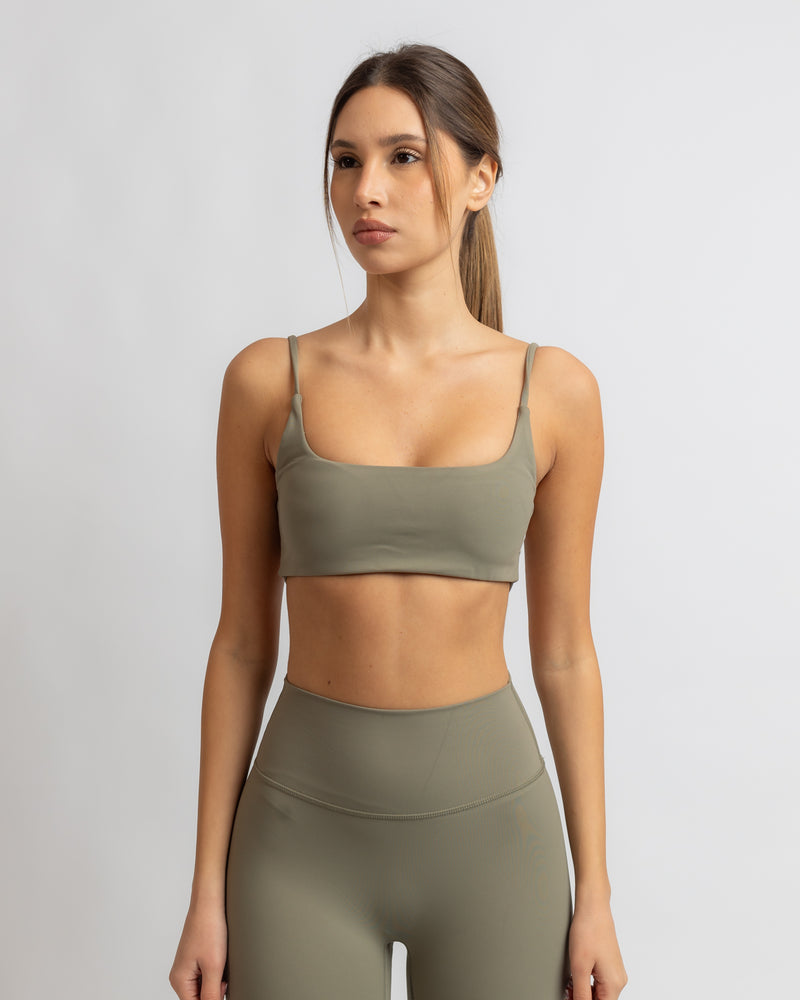 Power Criss Cross Bra - Mint