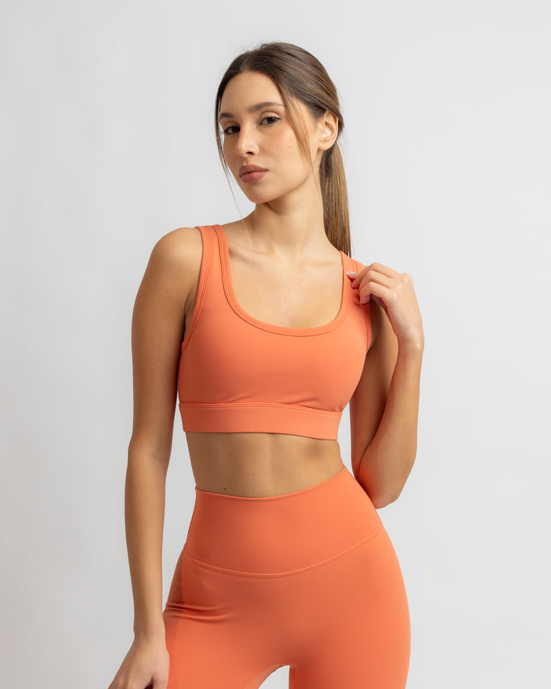 Power Bra - Coral