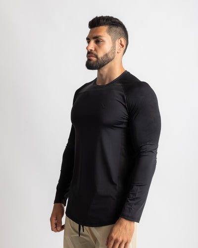 Matrix Long Sleeve Shirt - Black