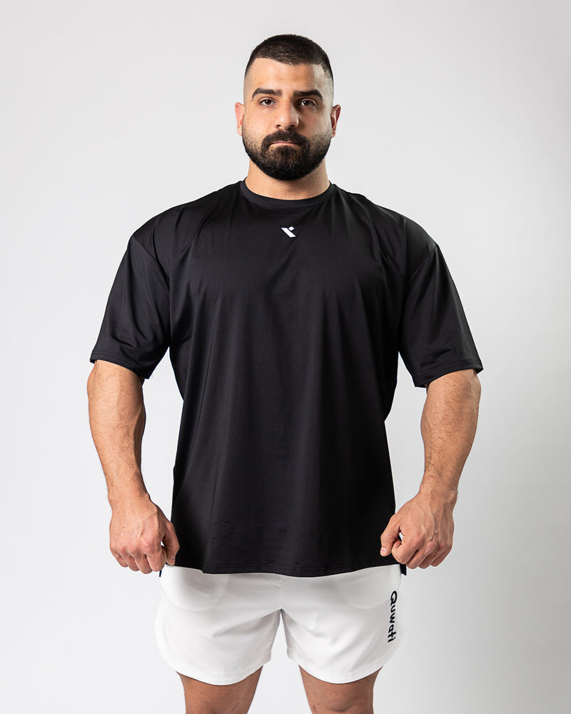 Icon Oversized Tee-Black