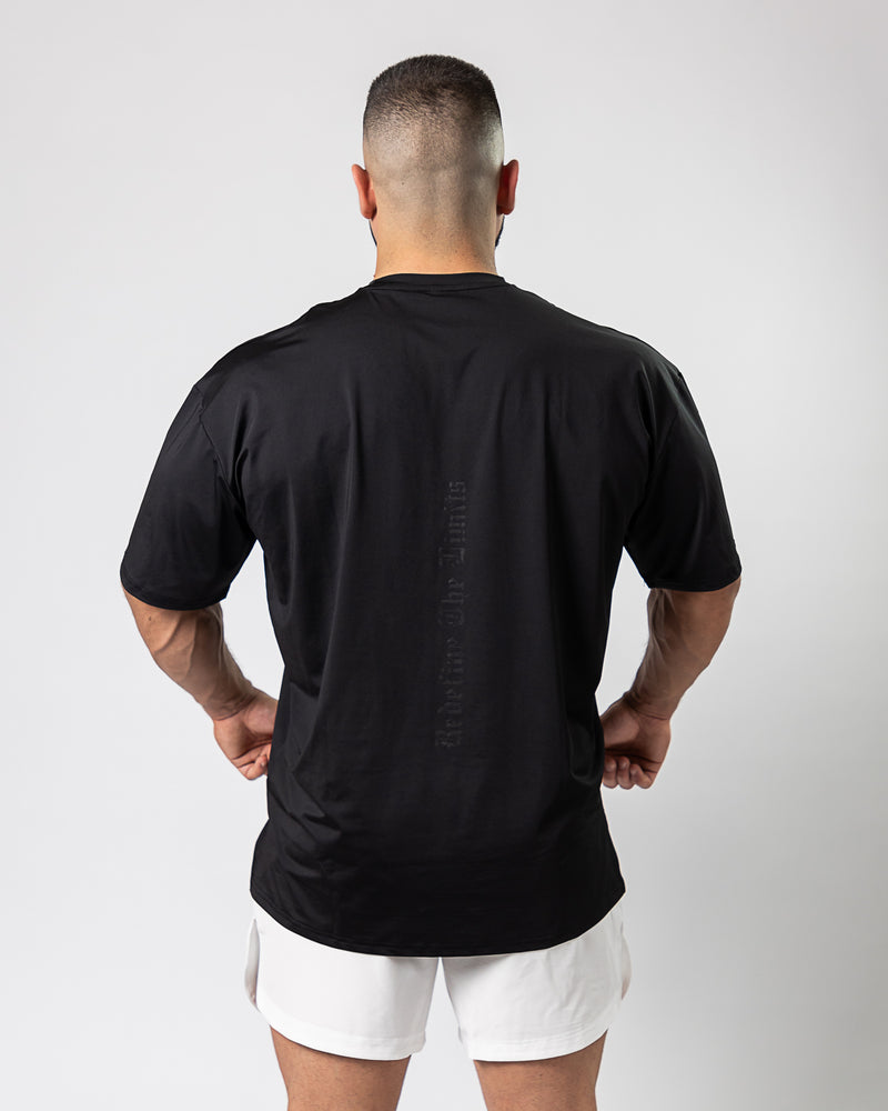 Icon Oversized Tee-Black