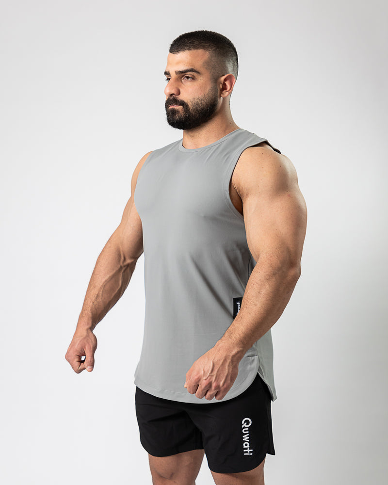 Icon Tank-Dark Grey