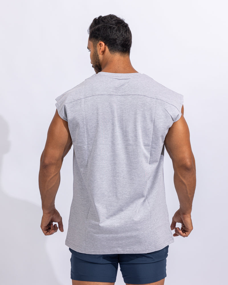 Power Muscle Tee - Grey
