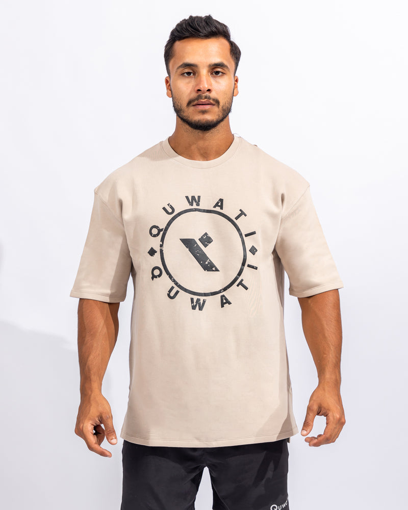 Shield T-Shirt - Beige