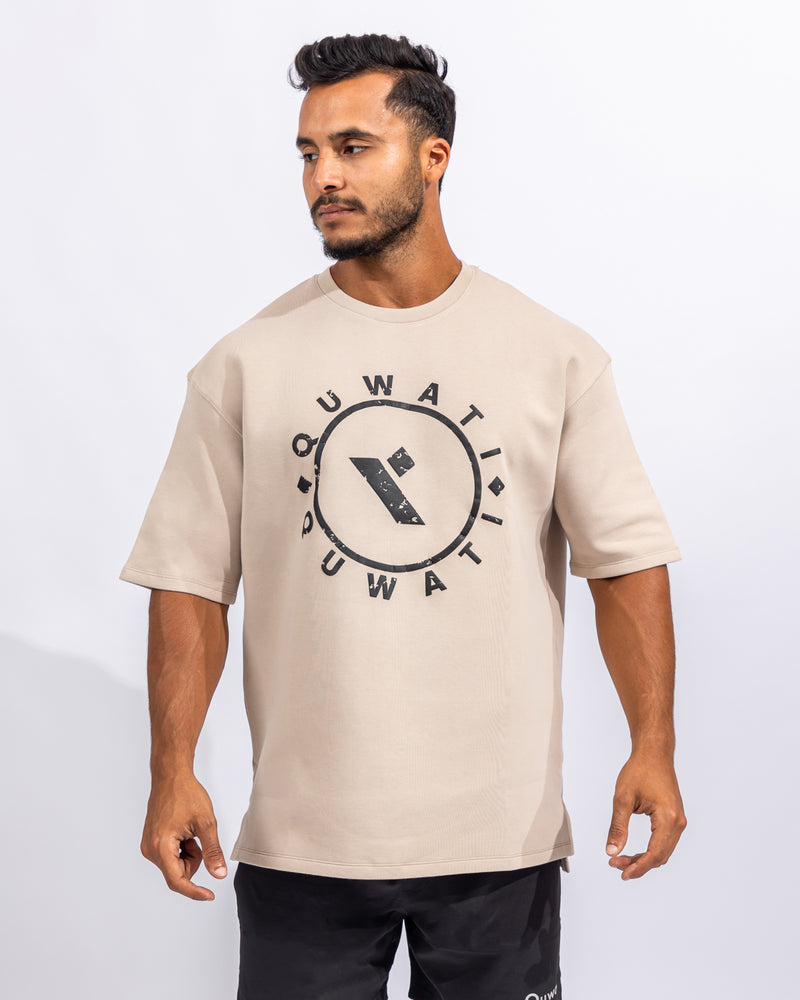 Shield T-Shirt - Beige