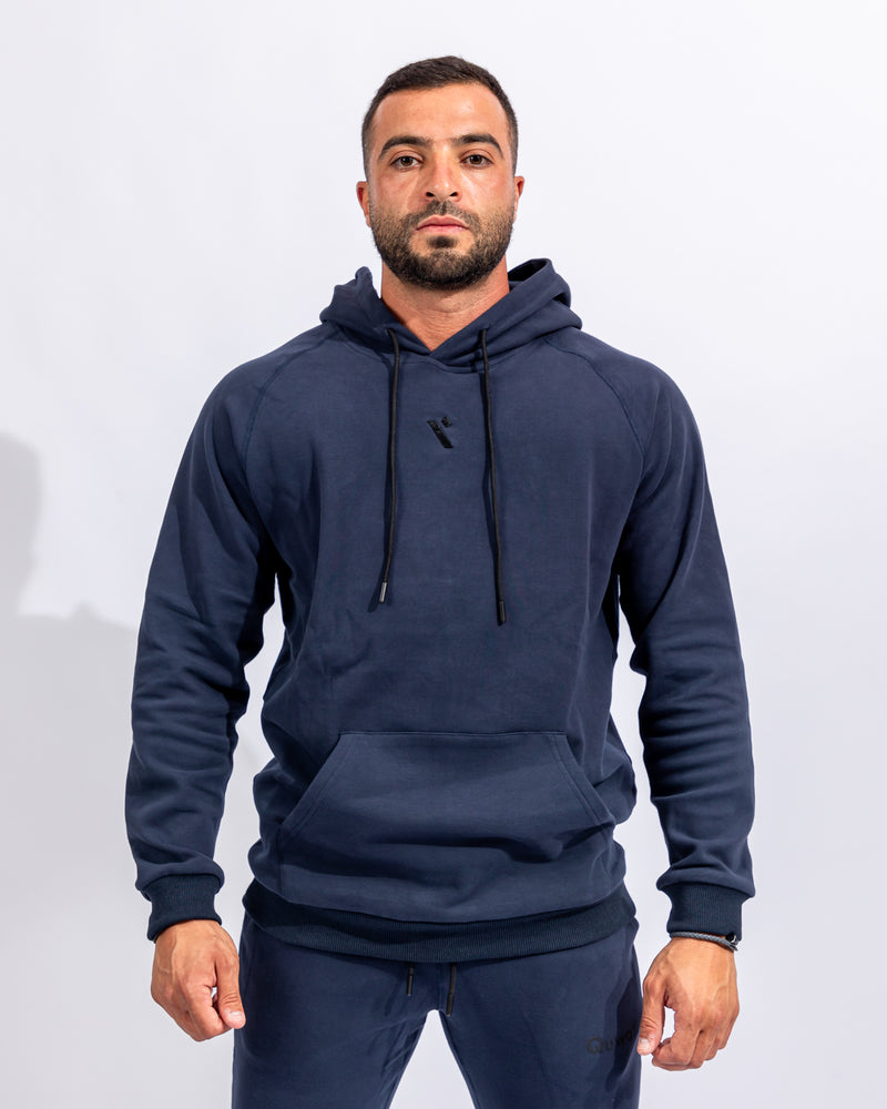 Power Hoodie Men - Dark Blue