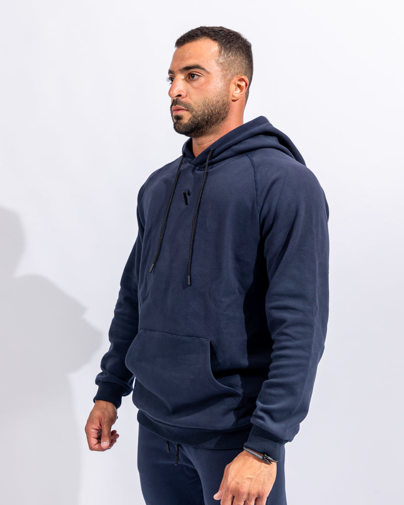 Power Hoodie Men - Dark Blue
