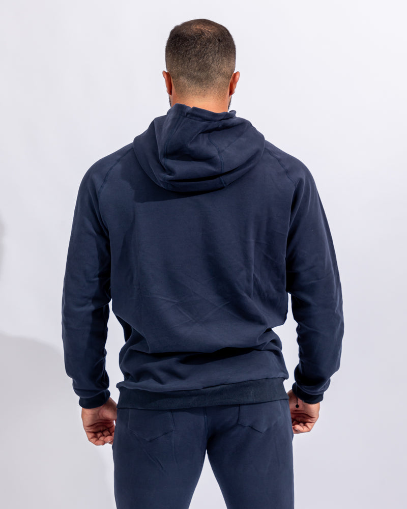 Power Hoodie Men - Dark Blue