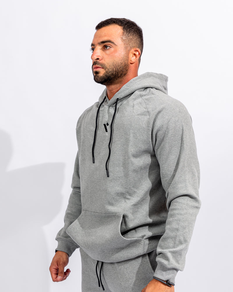 Power Hoodie Men - Grey