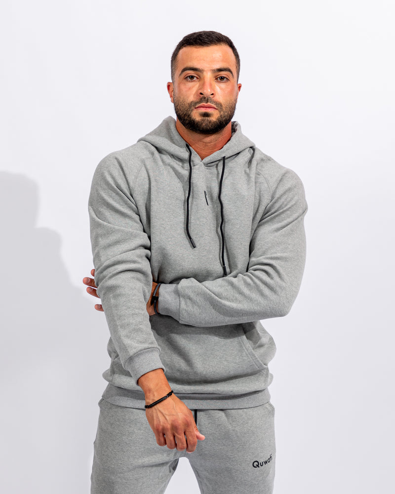 Power Hoodie Men - Grey