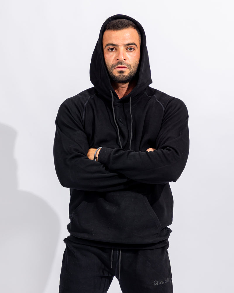 Power Hoodie Men - Black