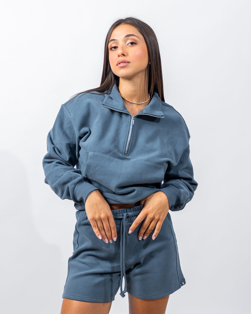 Power Half Zip - Midnight Blue