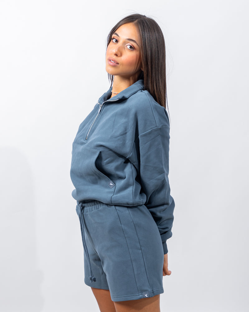 Power Half Zip - Midnight Blue