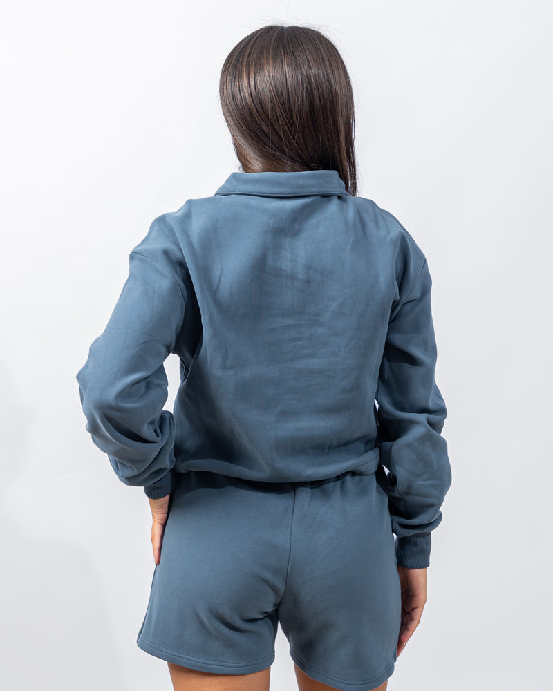 Power Half Zip - Midnight Blue
