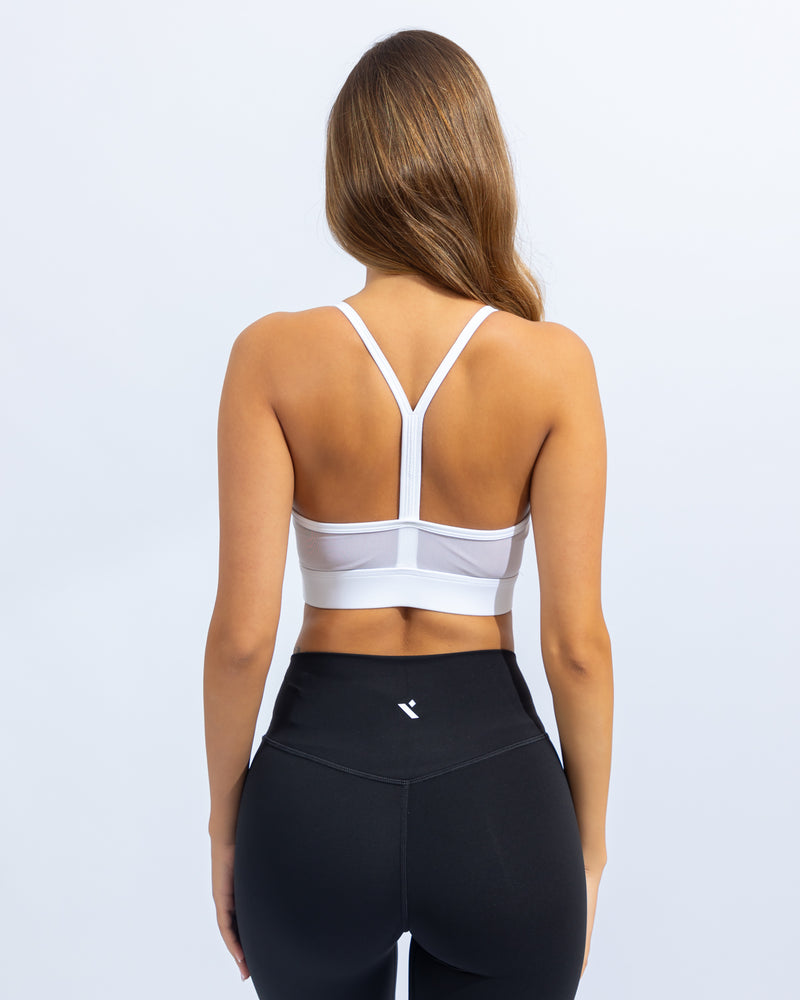 Basic Power Bra - White