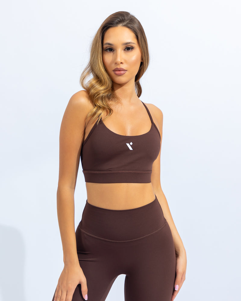 Basic Power Bra - Black Coffee