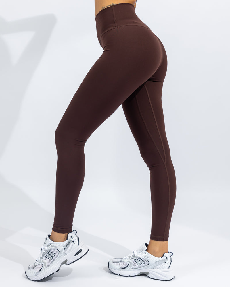 Power Leggings - Black Coffee