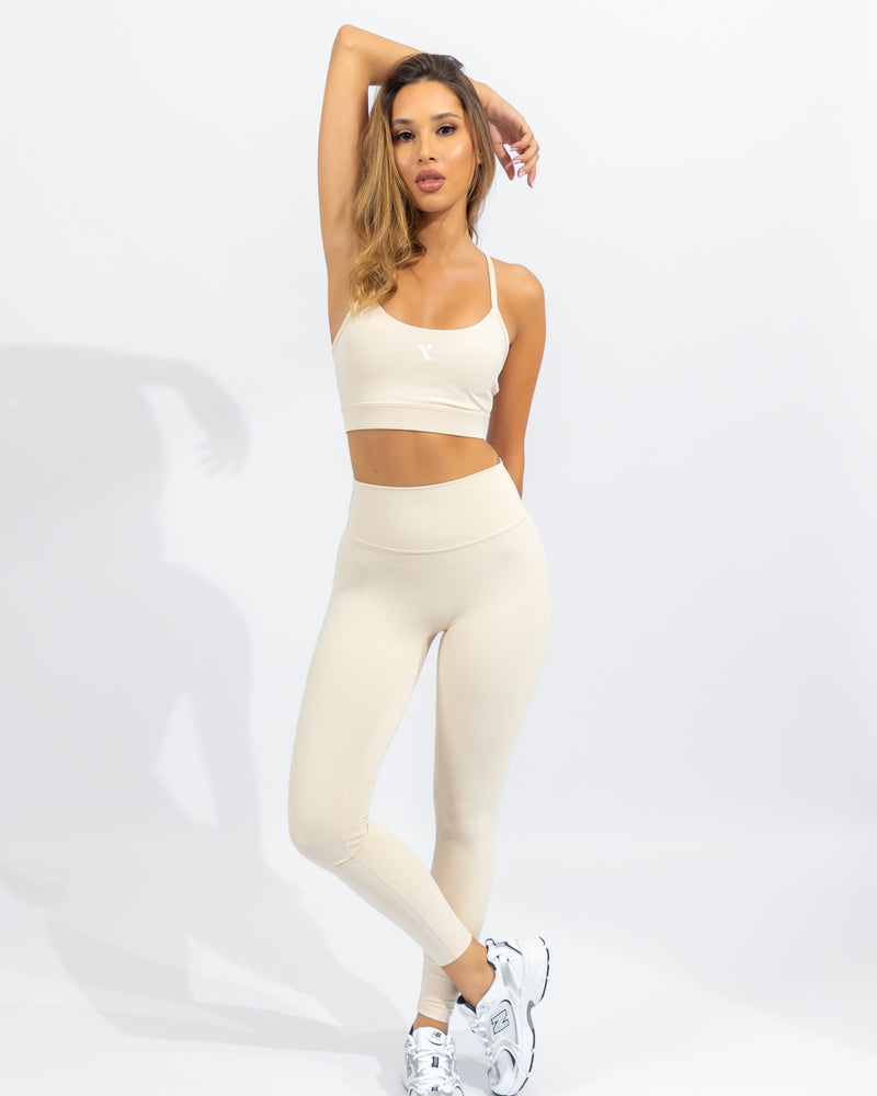 Power Leggings - Beige