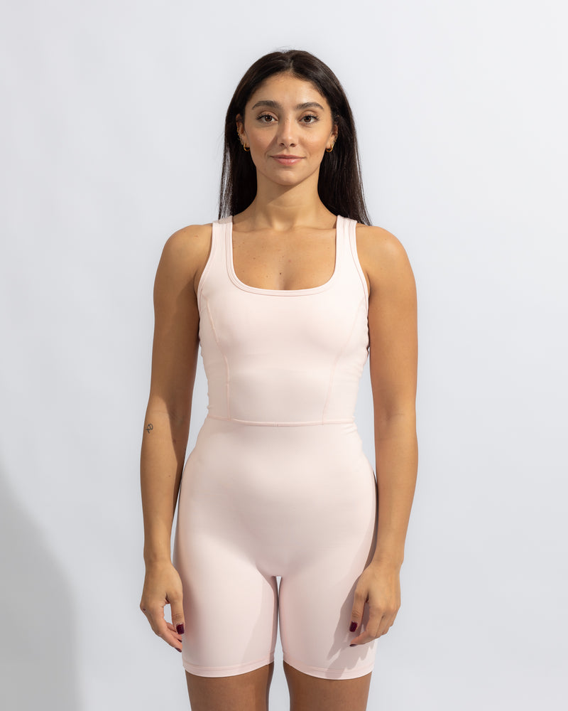 Power Jumpsuit - Rosy Cloud