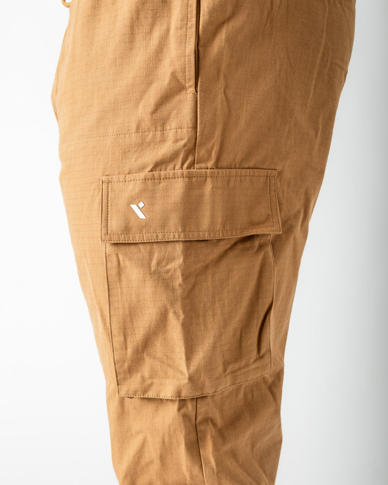 Elevate cargo pants-Brown
