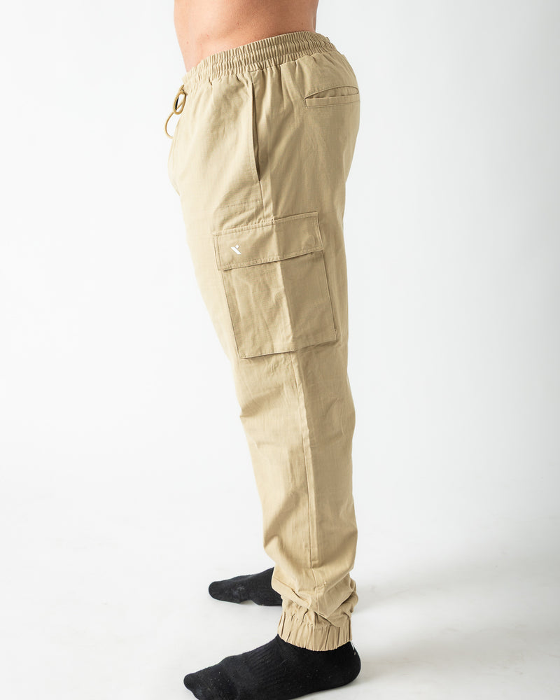 Elevate cargo pants-Beige